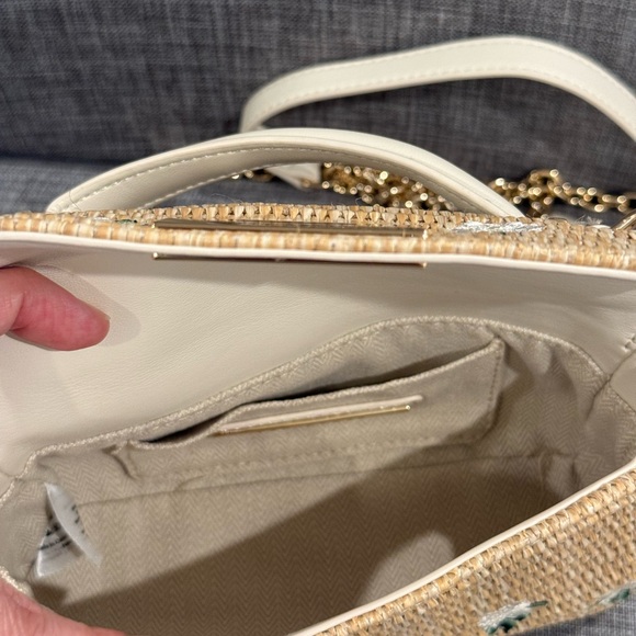 Ted Baker London Floral Embroidered Mini Bag NWT - Picture 10 of 10